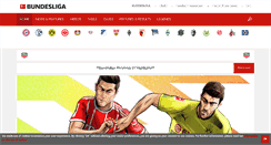 Desktop Screenshot of bundesliga.com