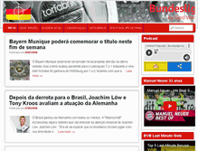 Tablet Screenshot of bundesliga.com.br